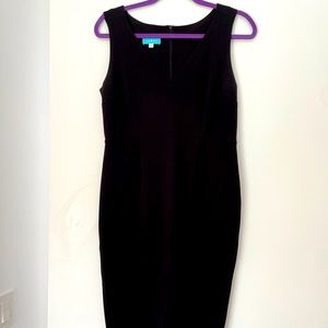 Maternity little black dress.